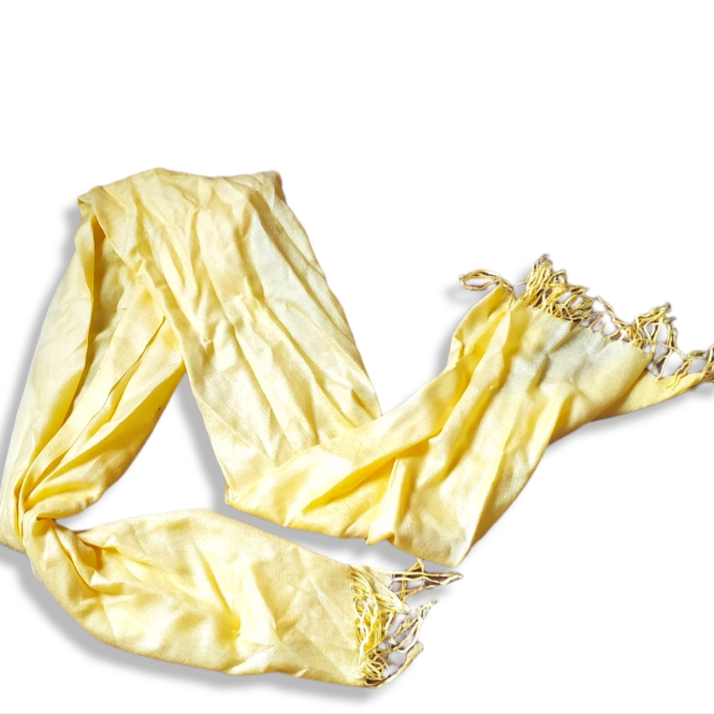 Pashmina Scarf Yellow